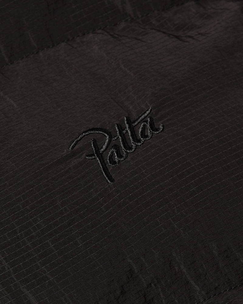 Patta Ripstop Puffer Jacket (Black) - Patta