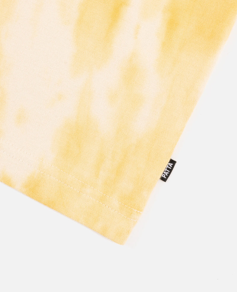 Patta Tie Dye Swirl T-Shirt (Tapioca) Patta