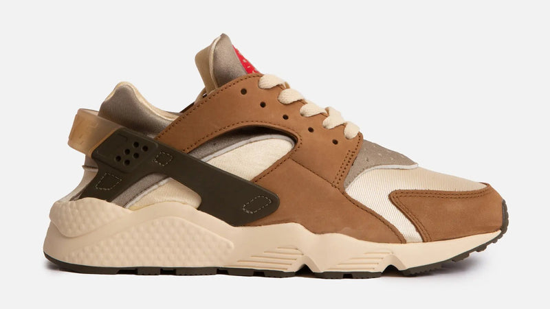 Nike X Stüssy Air Huarache (Desert Oak/Reed-Light Straw) - Patta