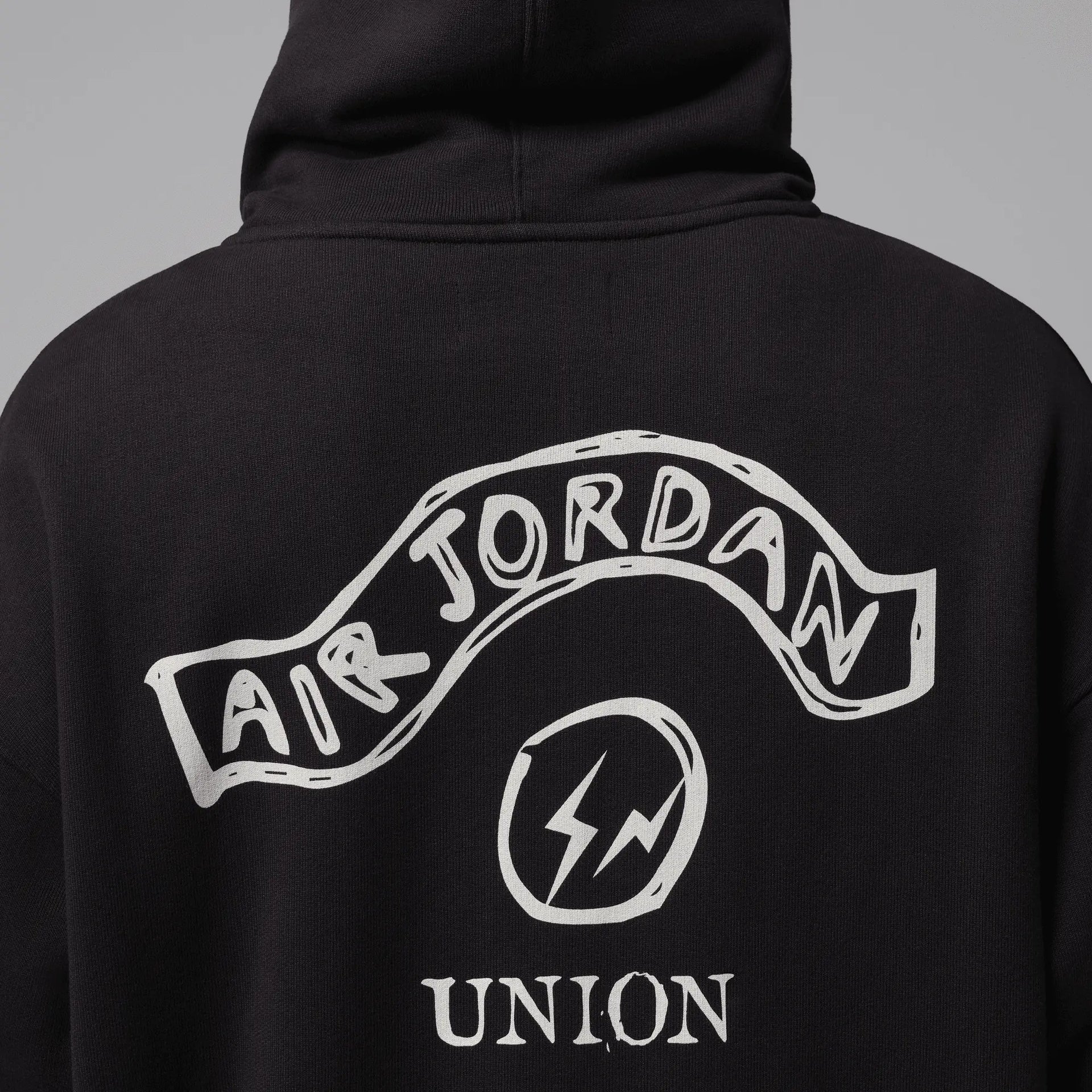 Jordan x Union x Fragment ''Chalk'' Double Zip Hoodie (Black/Sail) Jordan