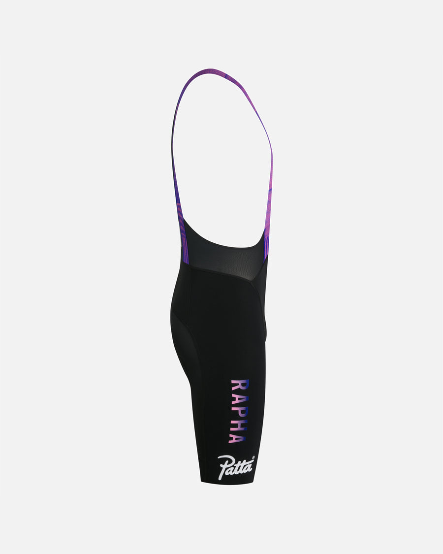Patta x Rapha Men's Pro Team Bib Shorts (Flamingo Pink/Royal Blue/Black)