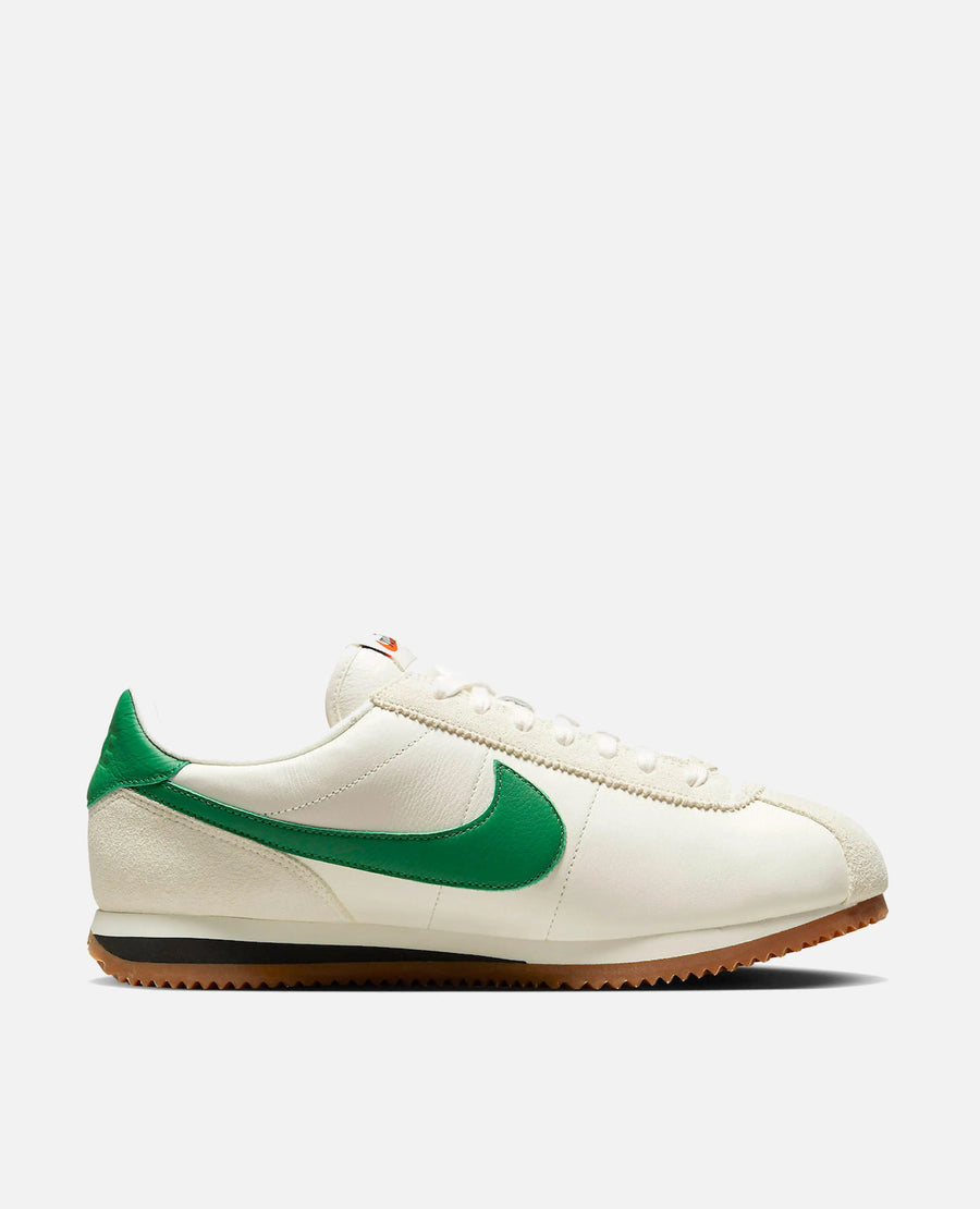 Nike Cortez (Sail/Aloe Verde-Black-Pale Vanilla) Patta