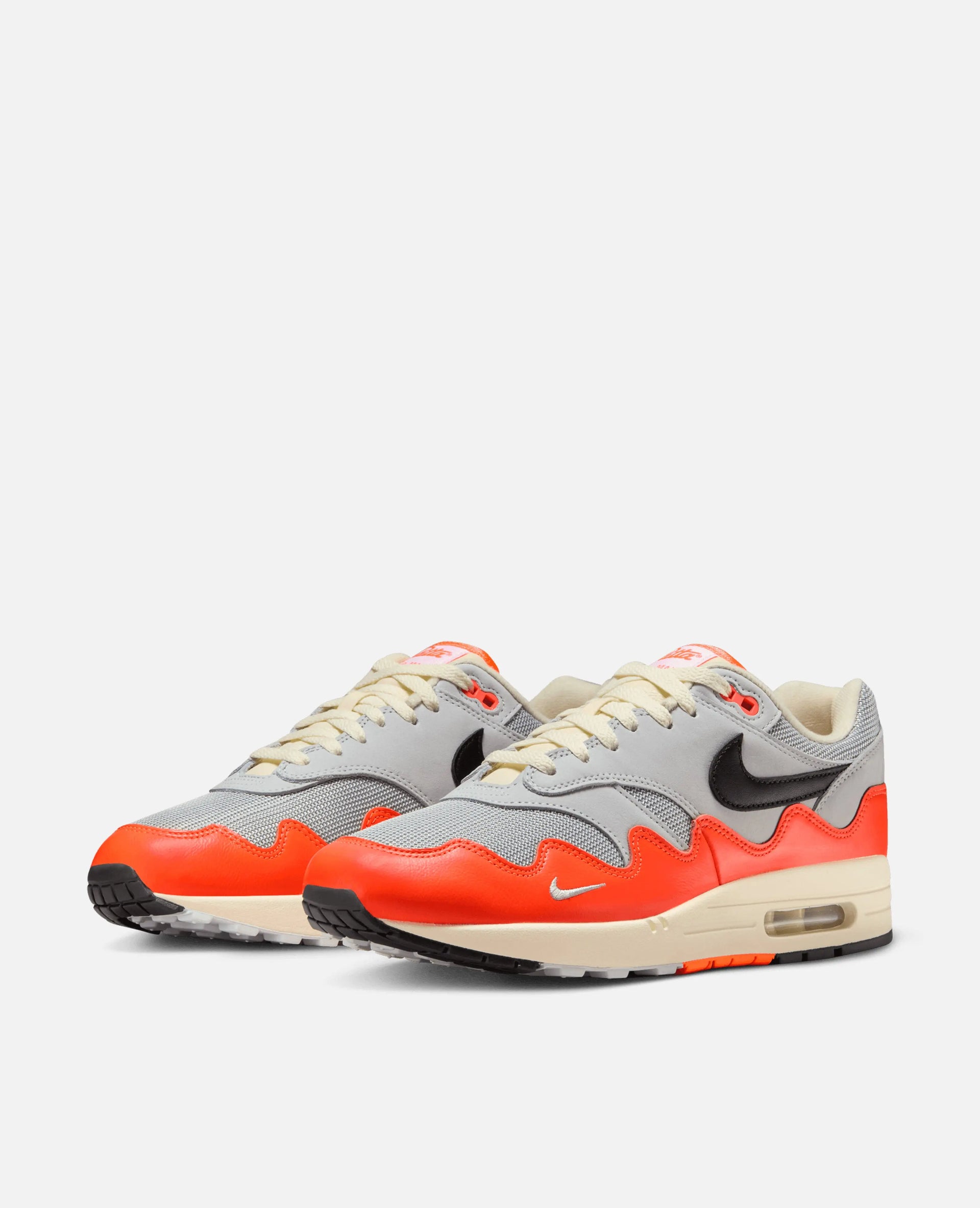 Patta x Nike Air Max 1 (Hyper Crimson/Black-Pure Platinum) Patta x Nike