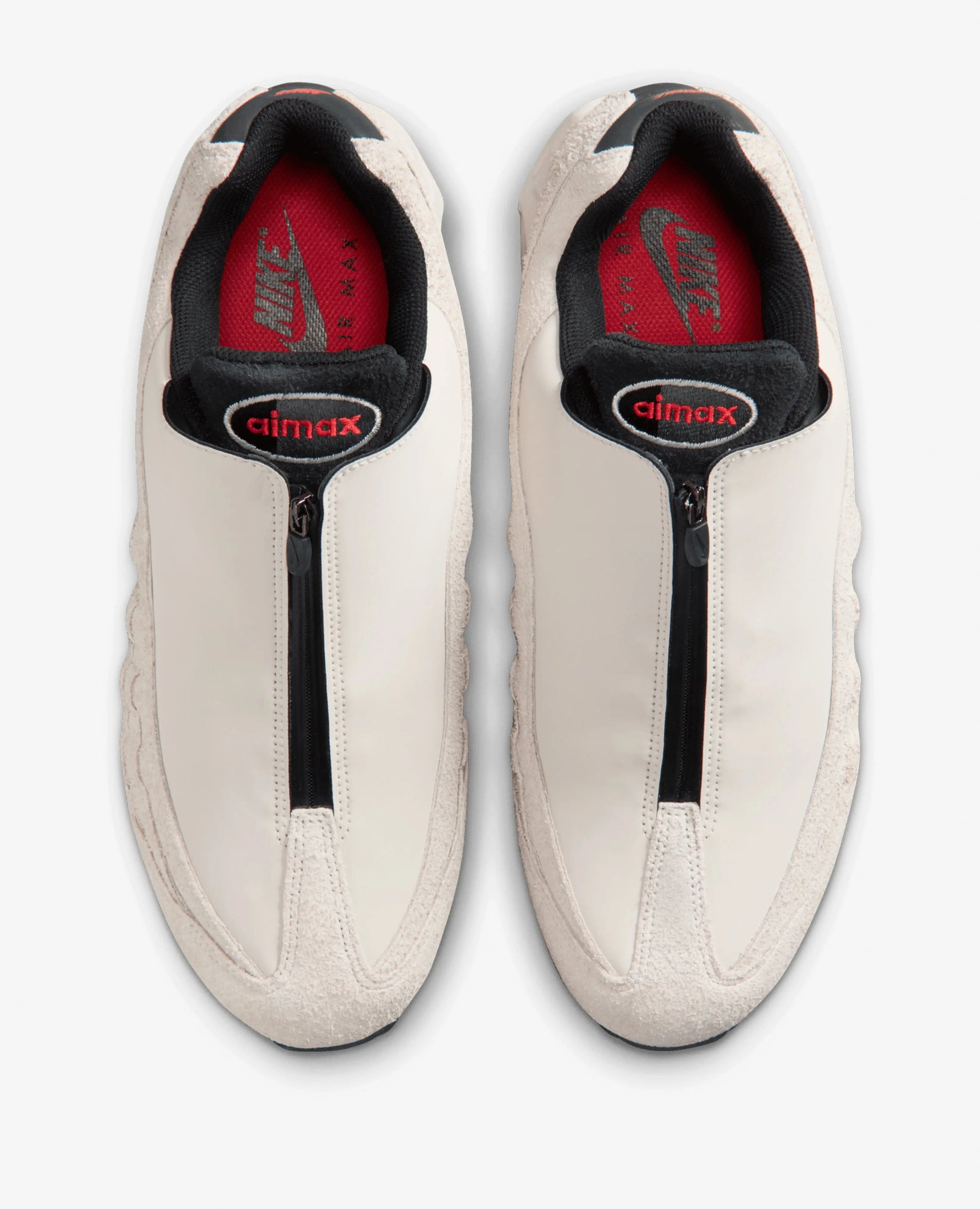 Nike Air Max 95 Big Bubble Zip Sp (Phantom/Black-Light Crimson-Smoke Grey) Nike