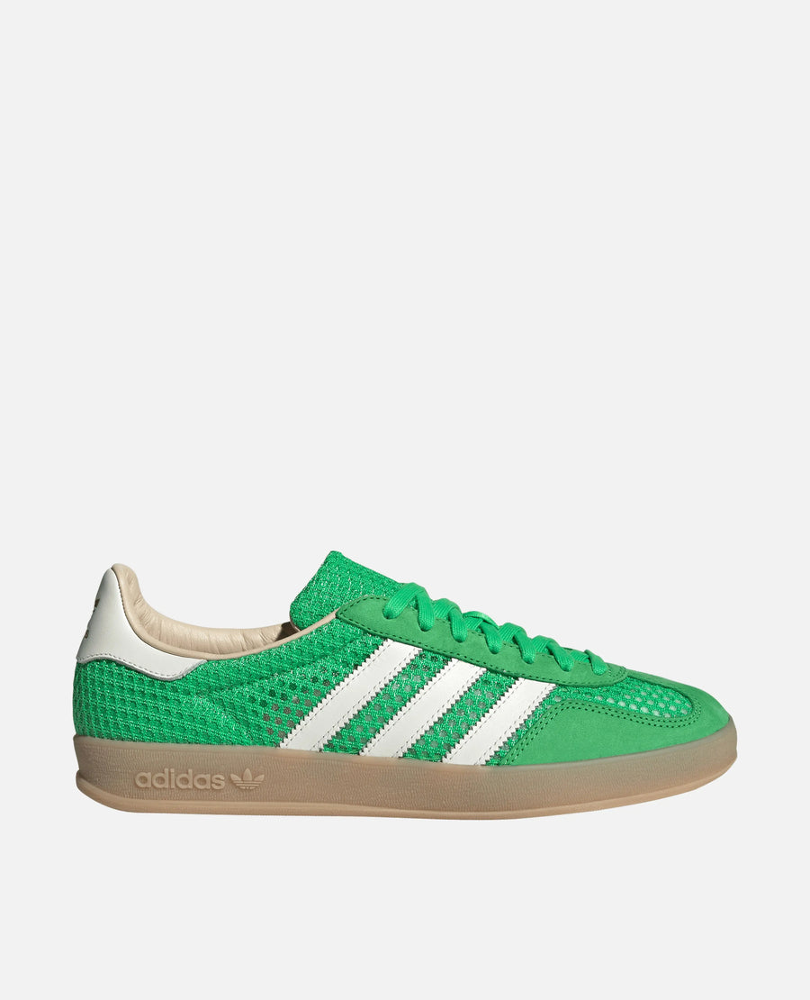 adidas Gazelle Indoor Shoes(Energy Green/Off White/Magic Beige) Adidas