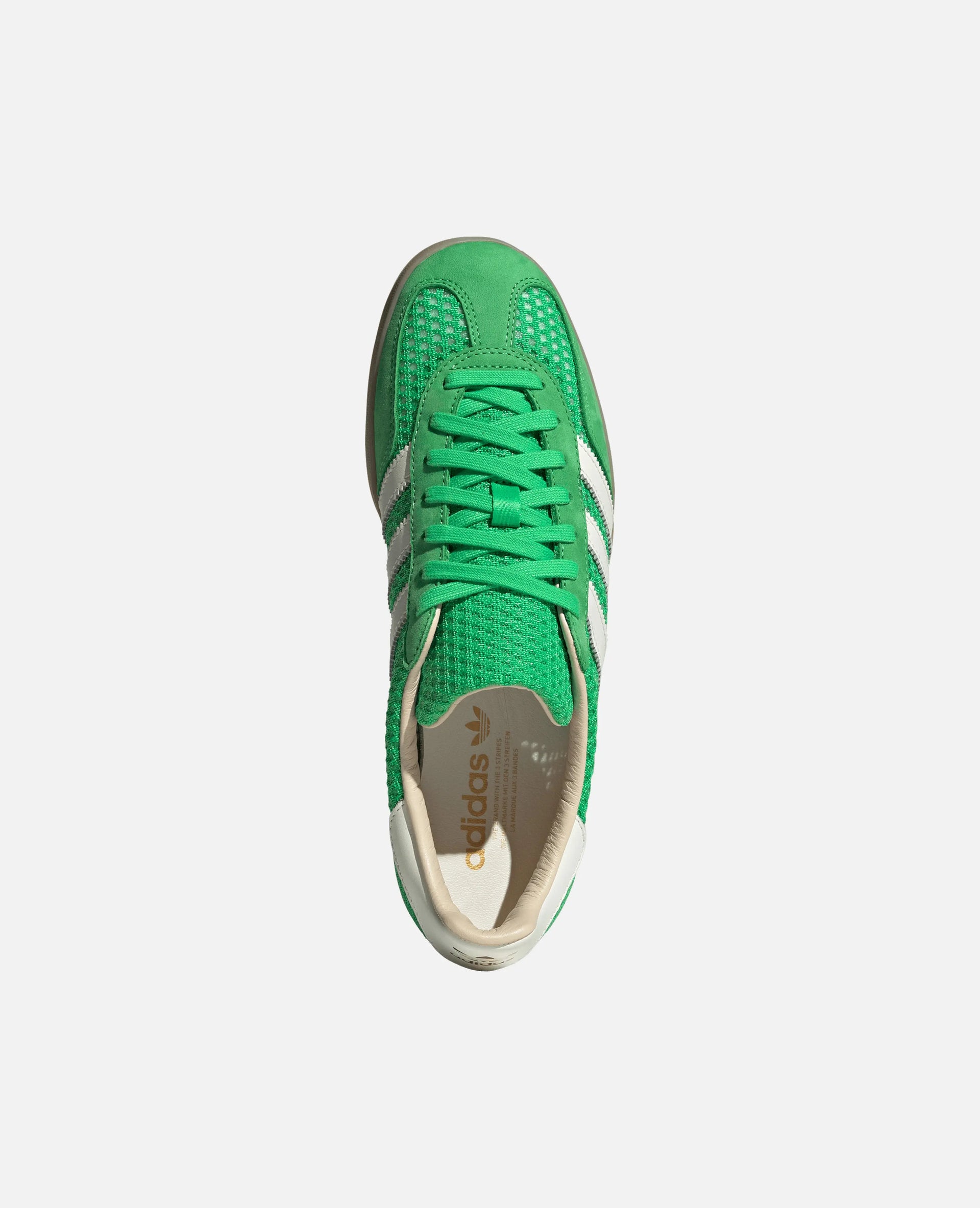 adidas Gazelle Indoor Shoes(Energy Green/Off White/Magic Beige) Adidas