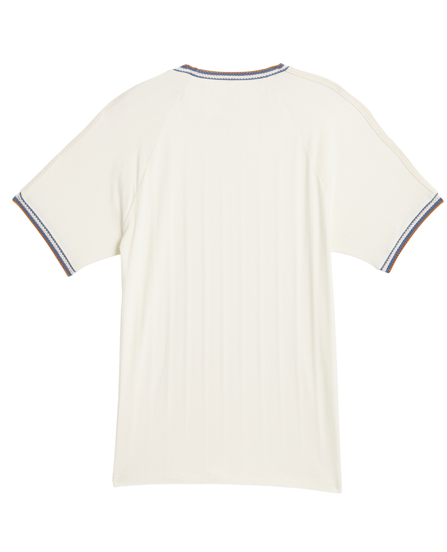 adidas Clot Rib Tee by Edison Chen 'Cream White'