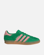 adidas WMNS Gazzelle Indoor (Green/Green/Glow Pink) Adidas