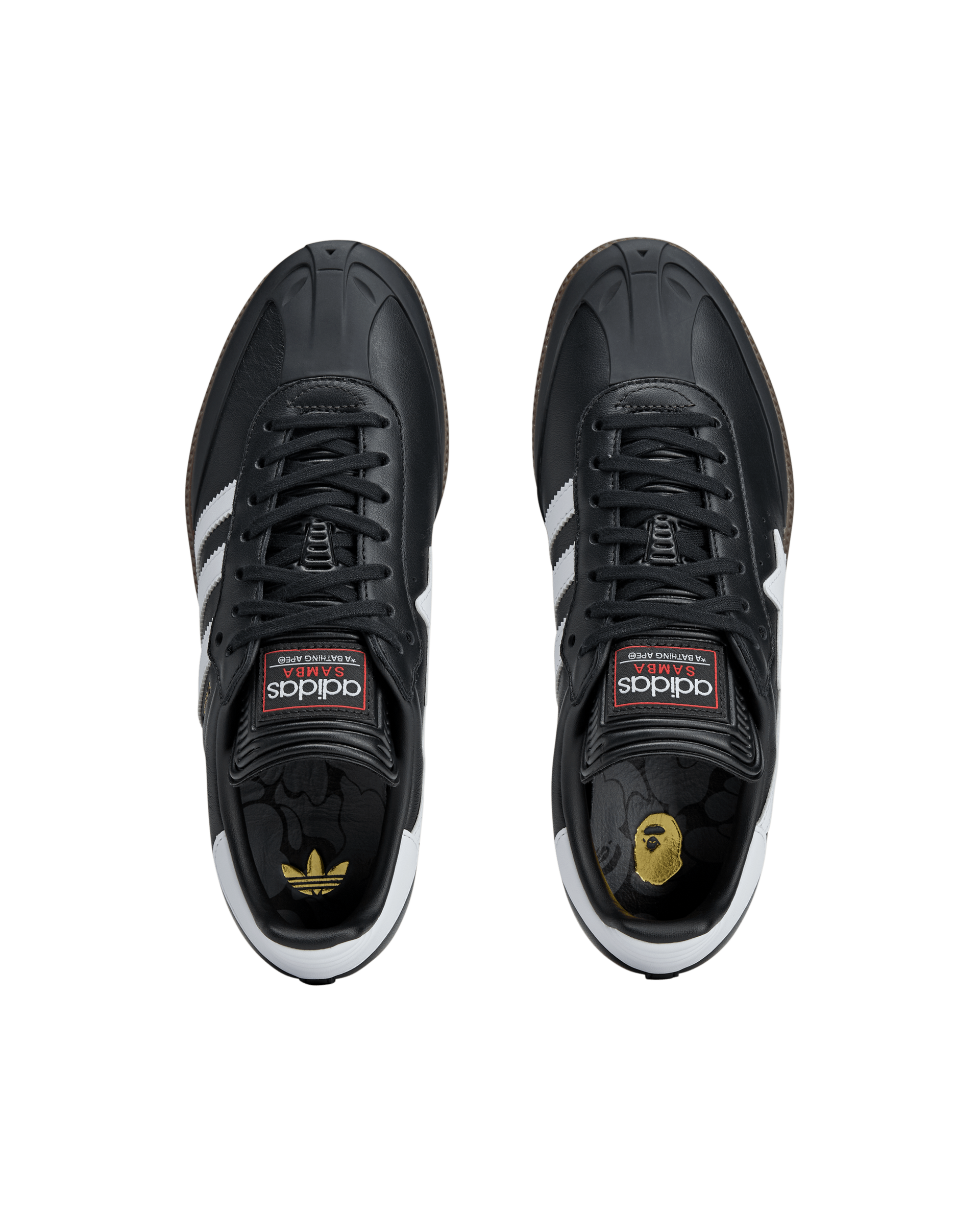adidas Samba BAPE (Core Black/CloudWhite/Gum)