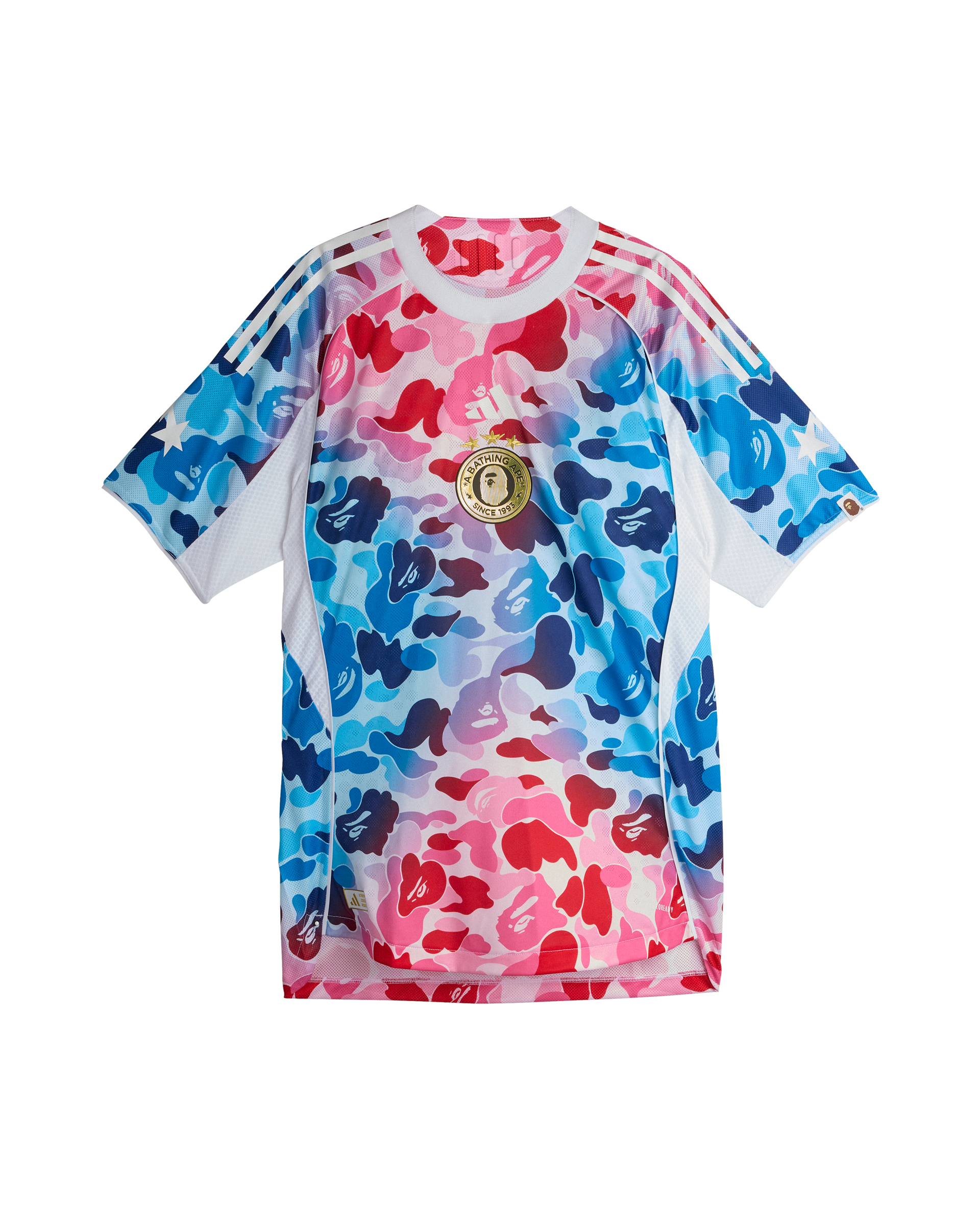 adidas x Bape Football Jersey (Shock Blue)
