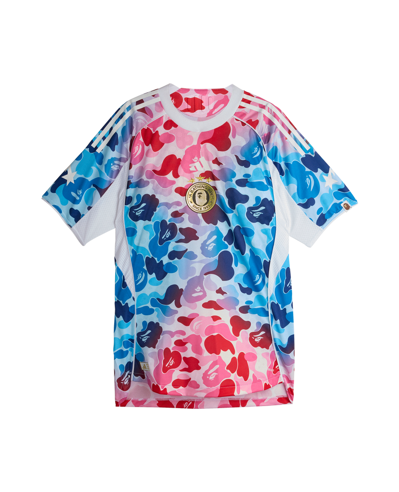 adidas x Bape Football Jersey (Shock Blue)