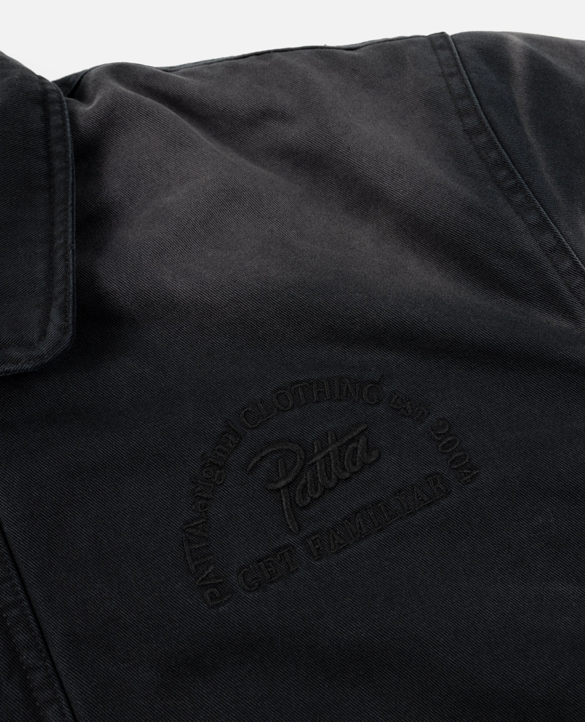 Patta Sun Bleached Jacket (Black) Patta