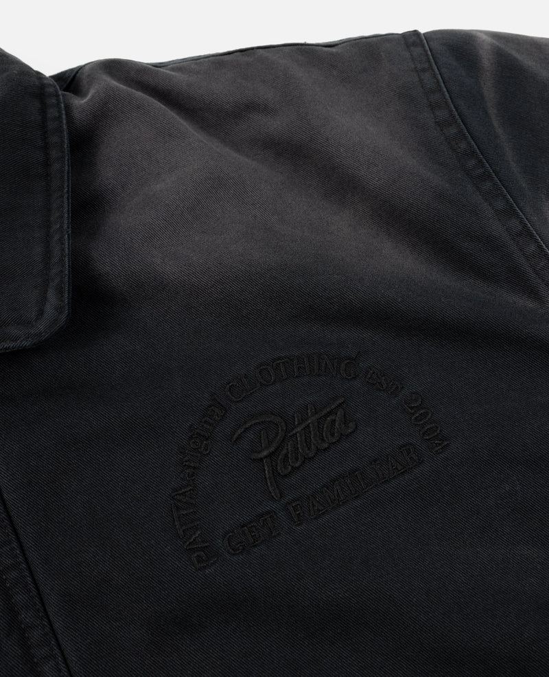 Patta Sun Bleached Jacket (Black) Patta