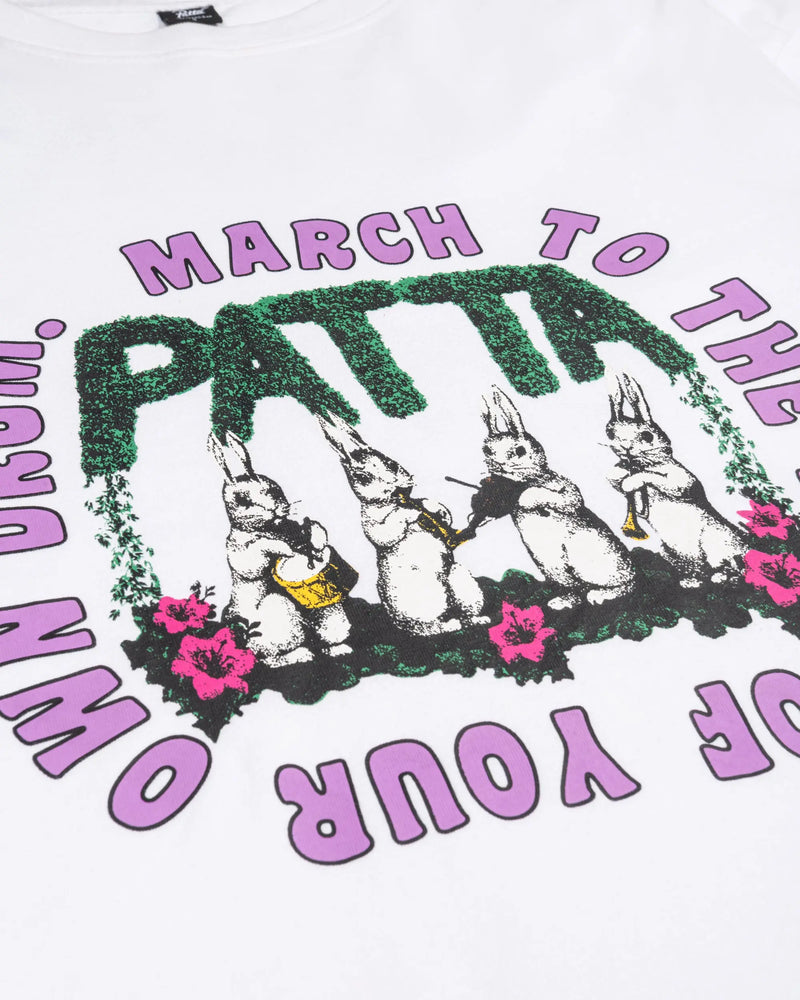 Patta Own Your Own Mind Long Sleeve T-Shirt (White) Patta