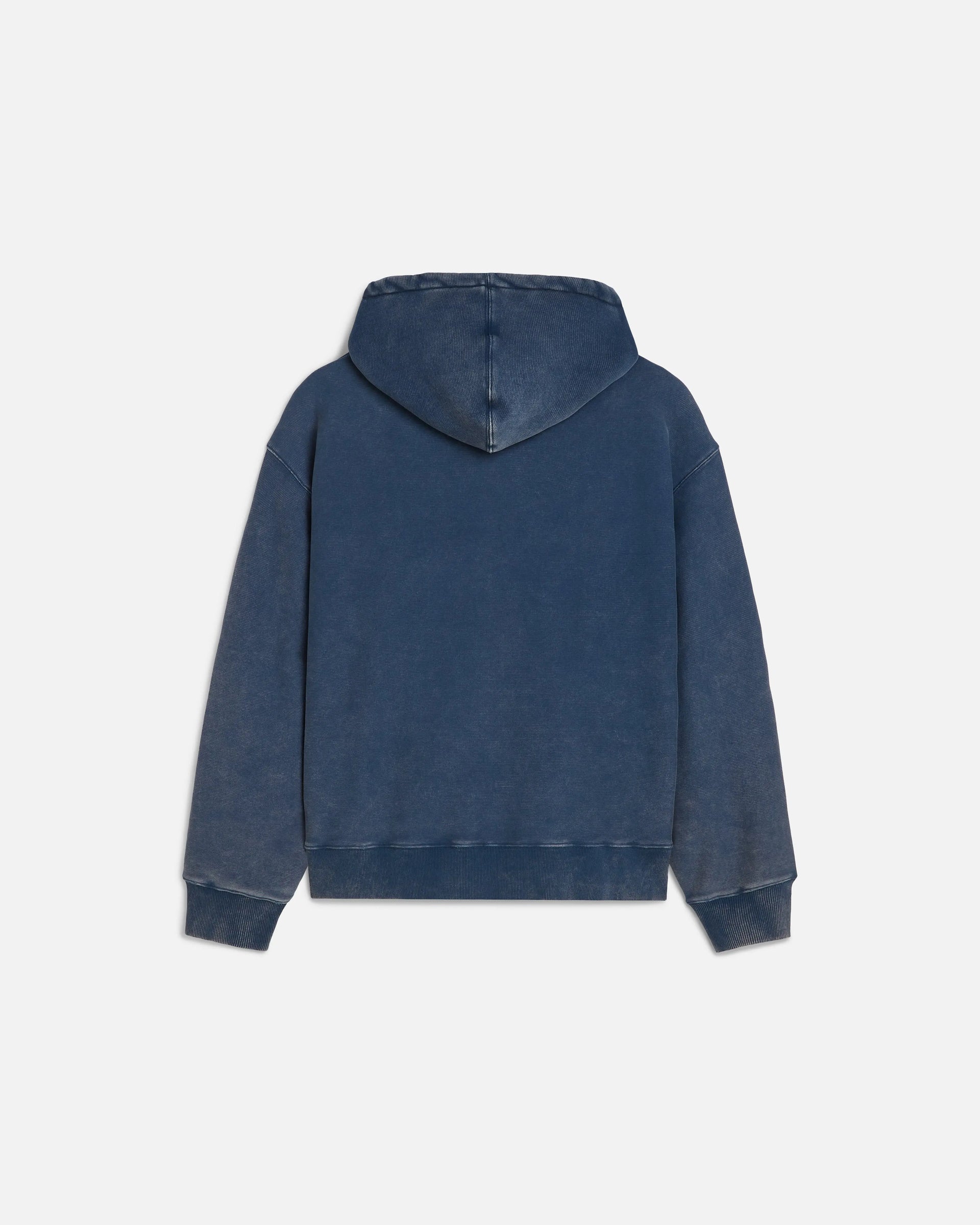 Patta Classic Acid Washed Hooded Sweater (Estate Blue) Patta