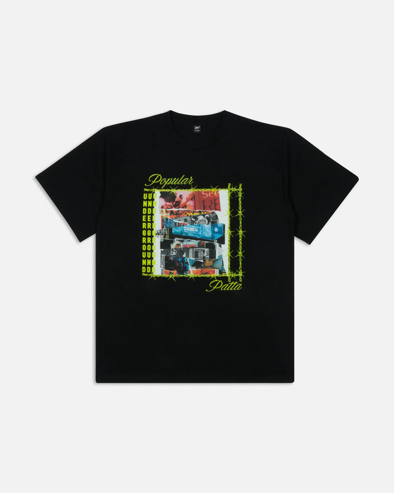 Patta Collage T-Shirt (Black) Patta