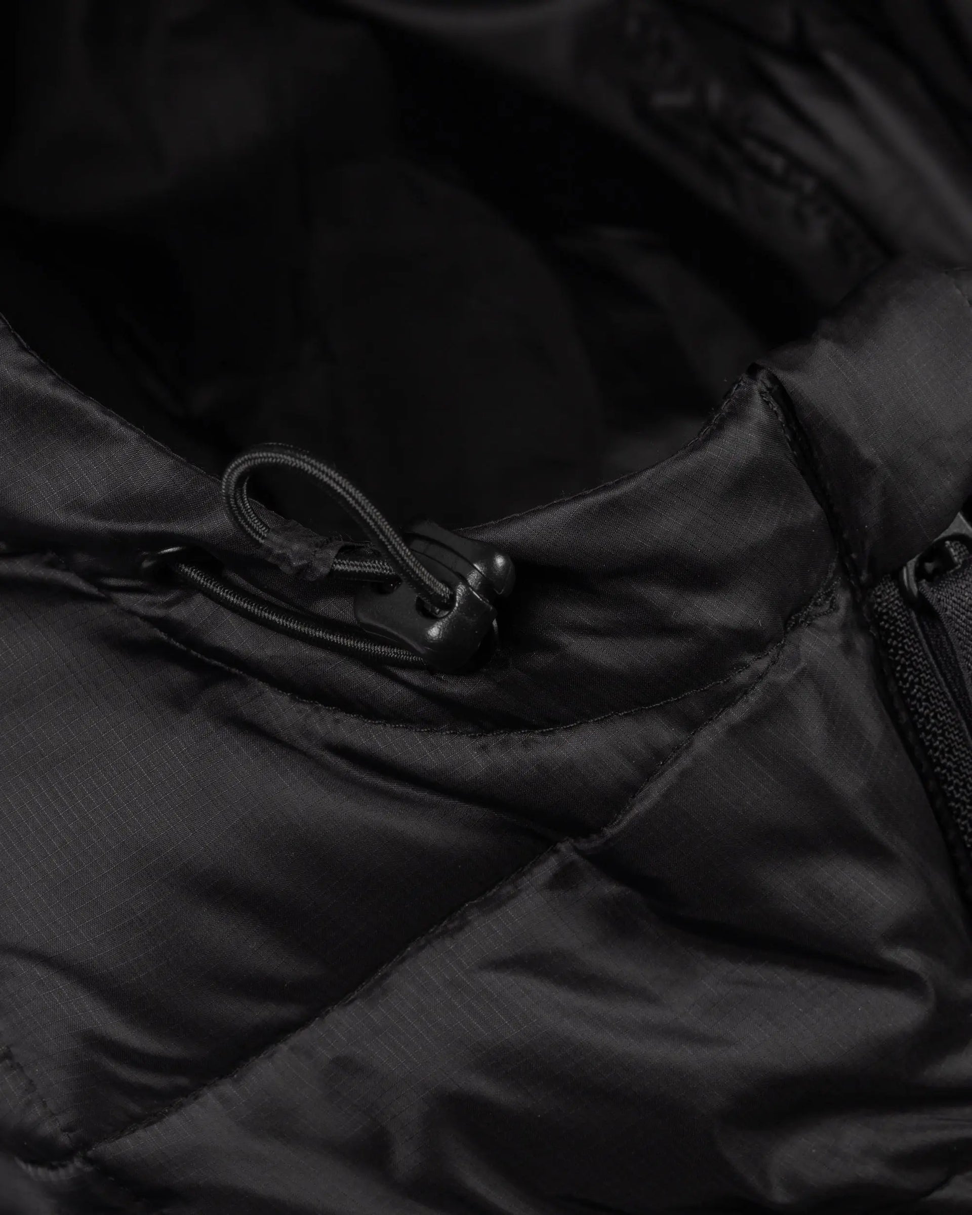 Patta Square Quilted Puffer Jacket (Black) Patta