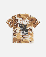 Patta Bark Woodland Camo T-Shirt (Sand Dollar)