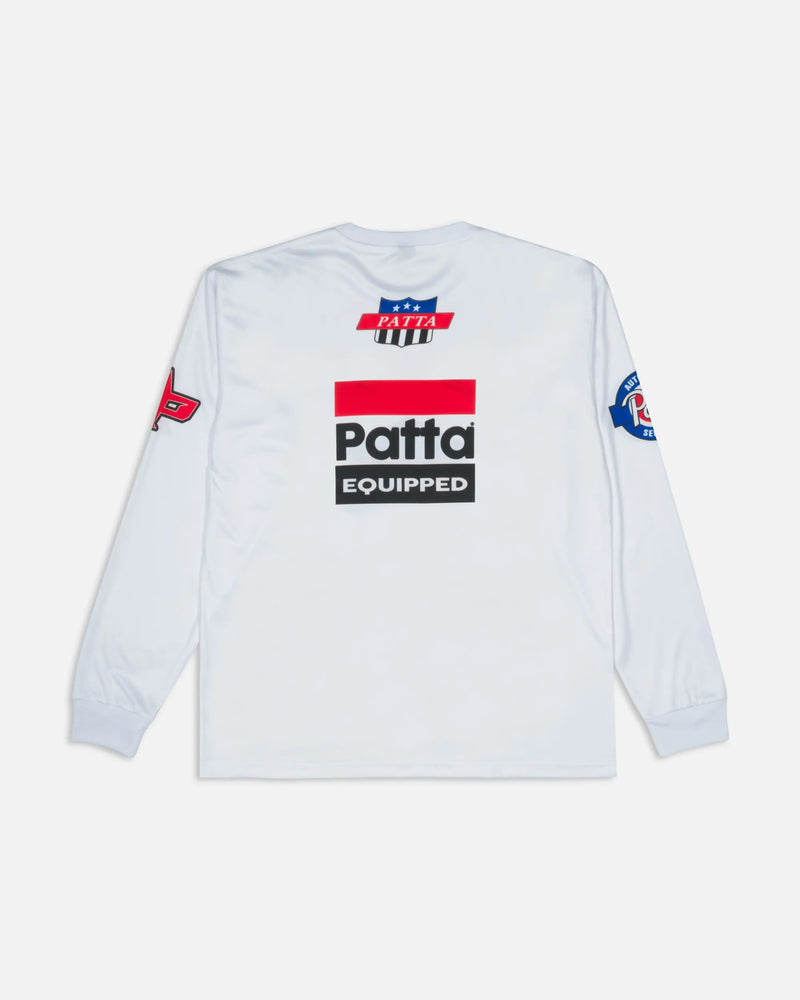Patta Sponsor Jersey (White) Patta