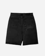 Patta Whiskers Denim Jorts (Black Denim) Patta