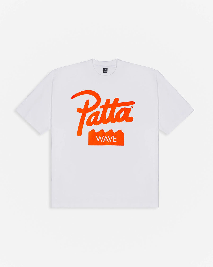 Patta Wave T-Shirt (White) Patta