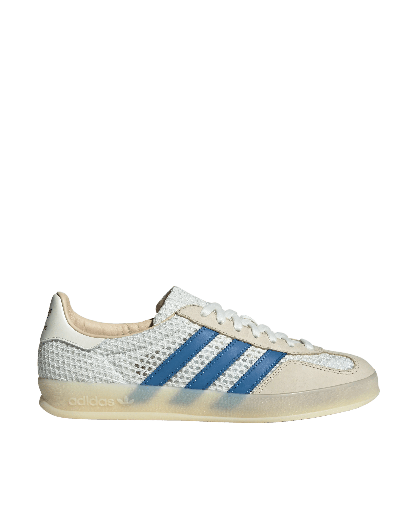 adidas Originals Gazelle Indoor (Off White/Focus Blue/Warm Vanilla) - Patta