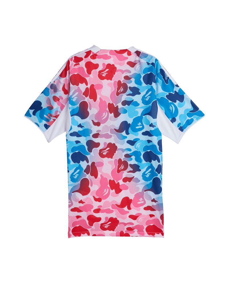 adidas x Bape Football Jersey (Shock Blue) - Patta