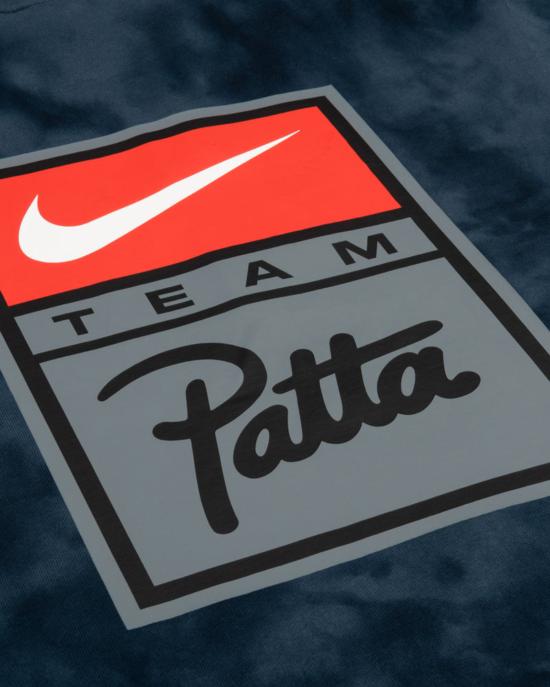 Patta x Nike NRG T-shirt GX Washed Dark Blue