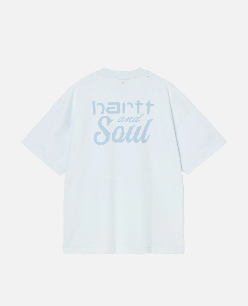 Patta x Carhartt Hartt And Soul T-Shirt (Light Blue) Patta x Carhartt