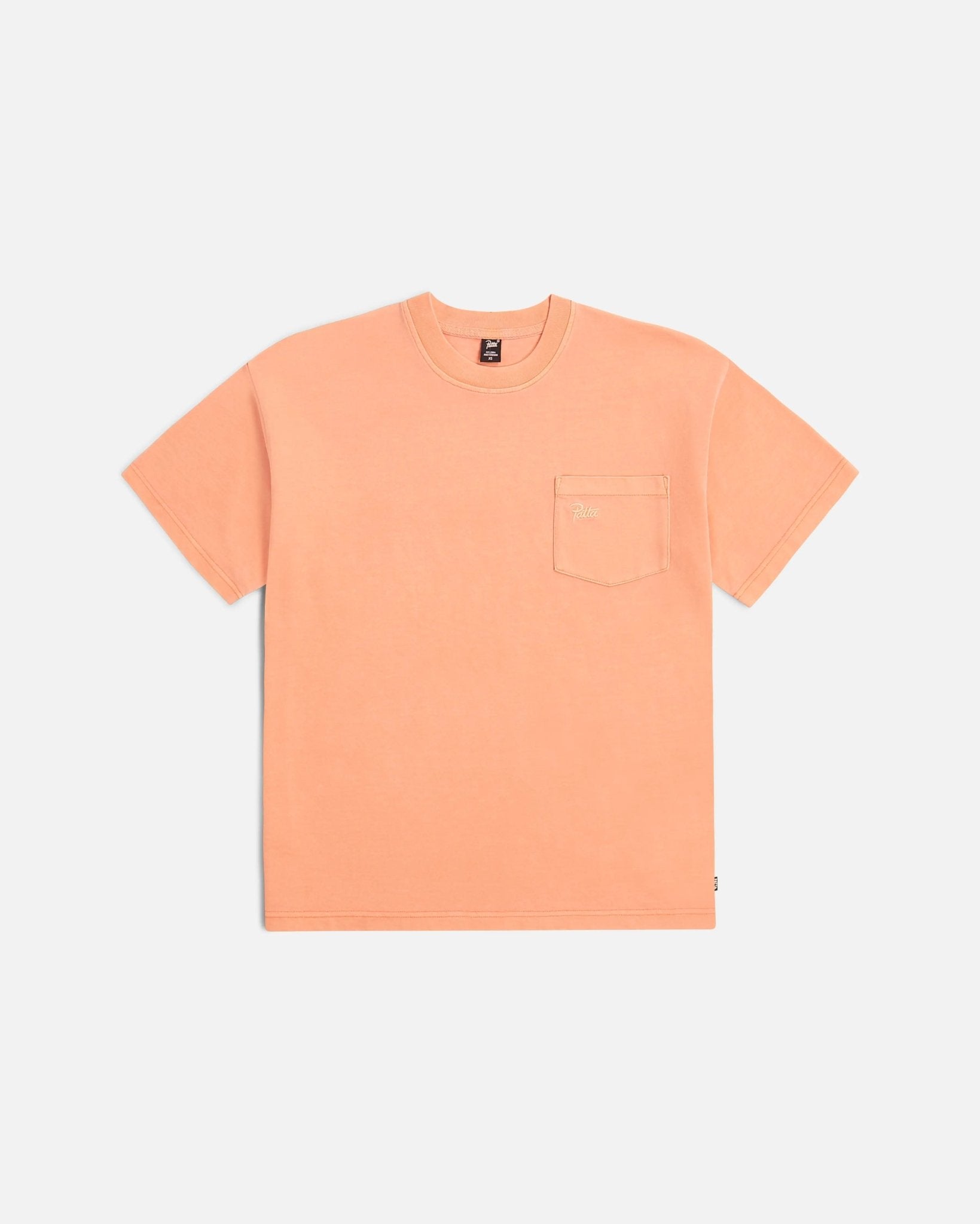 Patta Basic Washed Pocket T-Shirt (Melon) - Patta