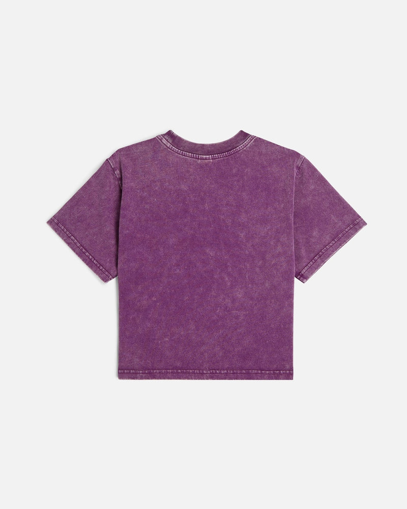 Patta Femme Acid Wash Baby T-Shirt (Dark Purple ) - Patta
