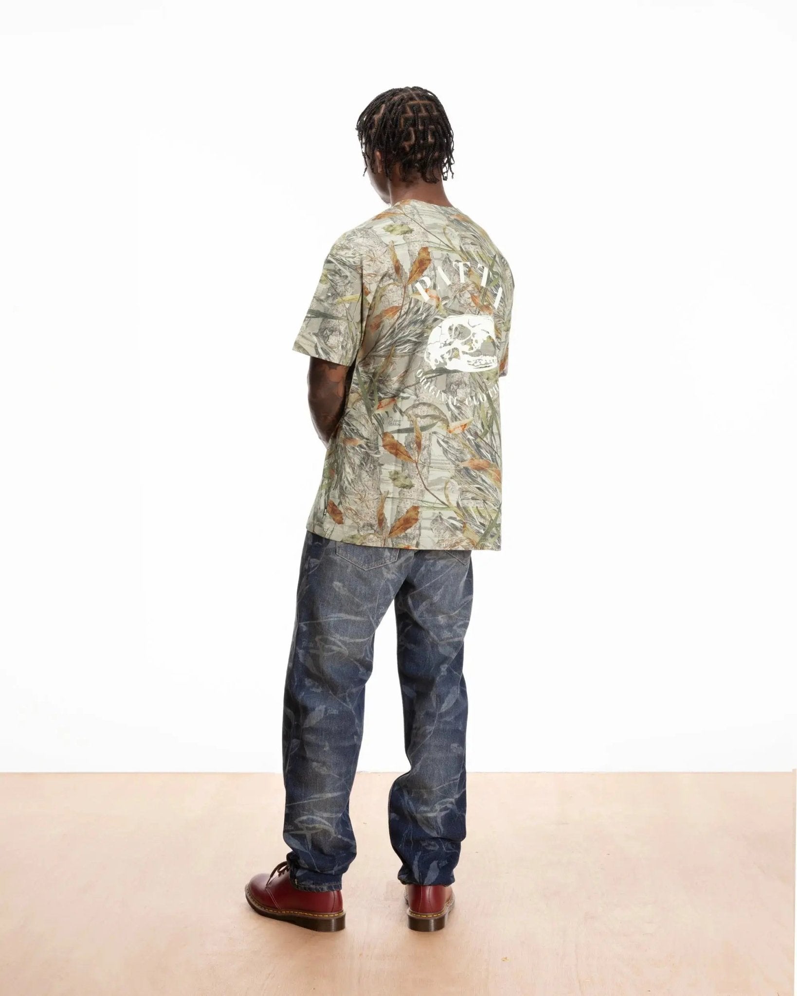 Patta Nature Skull T-Shirt (Nature Print) - Patta