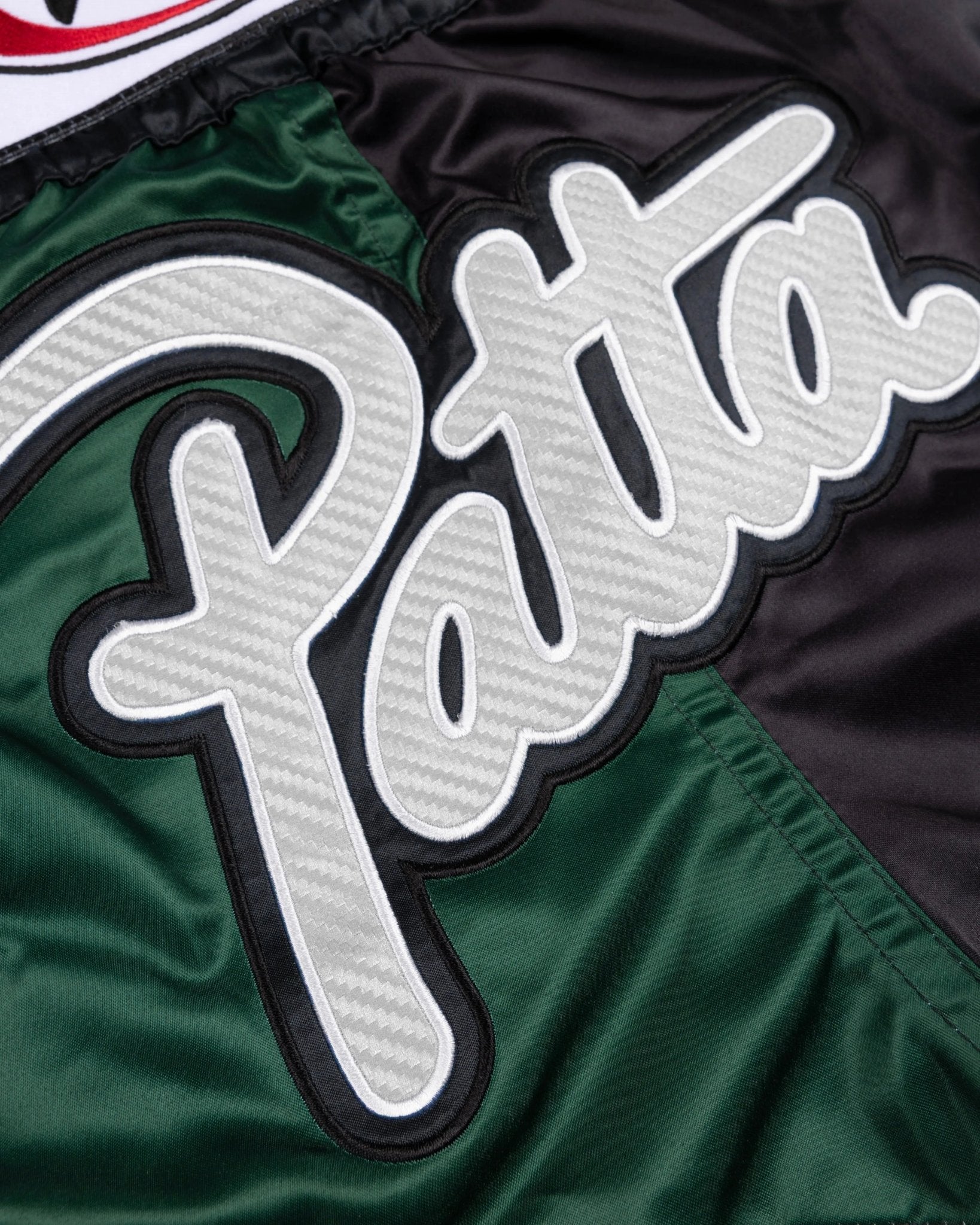 Patta x Fairtex Homecoming 2025 Muay Thai Shorts (Multi/Black/Green) - Patta