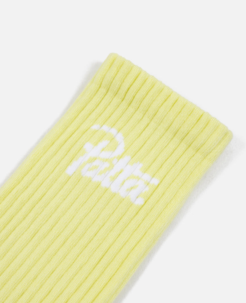 Patta Basic Sports Socks (Wax Yellow) Patta